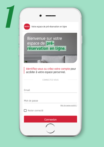 Bienvenue sur votre espace de pré-réservation en ligne de logement