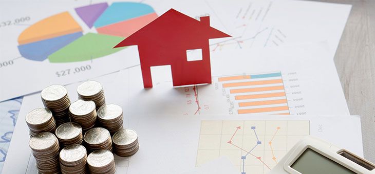 documents du projet immobilier sur le bureau